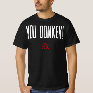 Camiseta official hells kitchen you donkey