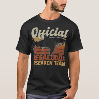 Camiseta Official Megalodon Research Team  Megalodon Shark 