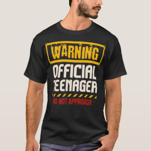 Camiseta Official Teenager 13 Year Old Gift 13th Birthday P