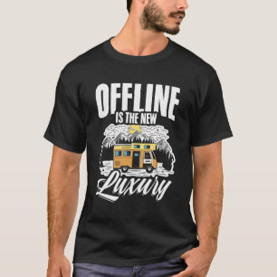 Camiseta Offline É A Nova Tensão De Acampamento De Luxo Par