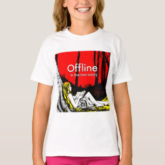 Camiseta Offline É O Novo Luxo