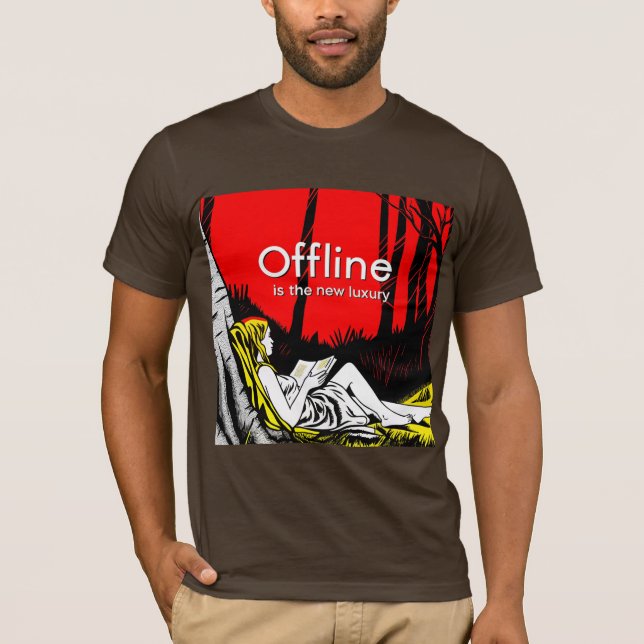 Camiseta Offline Is The New Luxury (Frente)