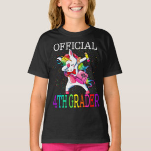 Camiseta Oficiais do 4º ano de retorno à Unicórnio escol