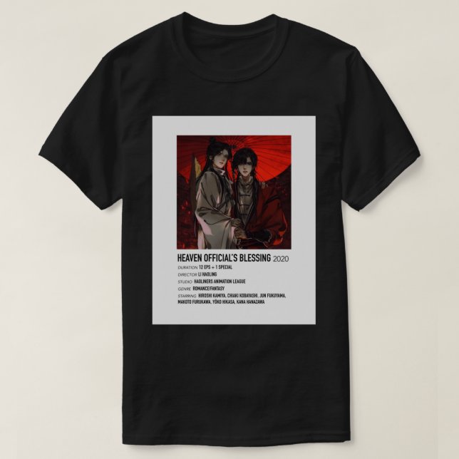 Camiseta Oficiais do Céu - Bênção - Alternativo (Frente do Design)