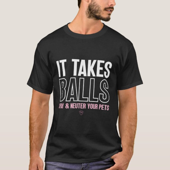 Camiseta Oficiais Levam Bolas E Nervam Seus Animais (Frente)