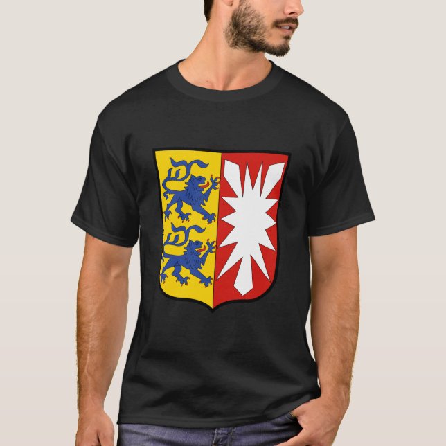 Camiseta Oficial Alemanha de Schleswig-Holstein da brasão (Frente)