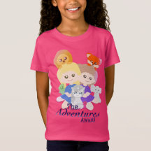 Camiseta Oficial "As Aventuras Esperam"