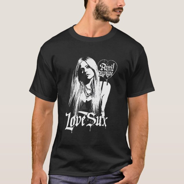 Camiseta Oficial Avril Lavigne Love Sux (Frente)