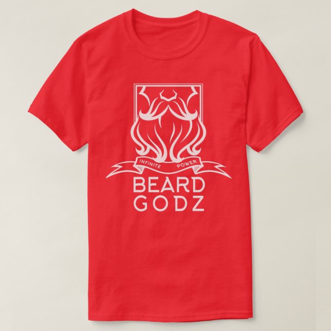 Camiseta Oficial BeardGodz (Frente do Design)
