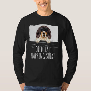 Camiseta Oficial da Walker Coonhound, em máscara de sono pr
