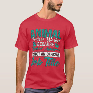 Camiseta Oficial de Animais Controlador de Animais Ama Resg