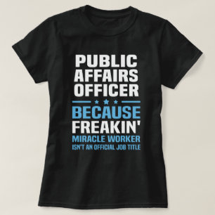 Camiseta Oficial de Assuntos Públicos