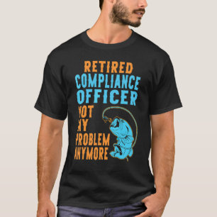 Camiseta Oficial de Conformidade Aposentado Pescando Apose