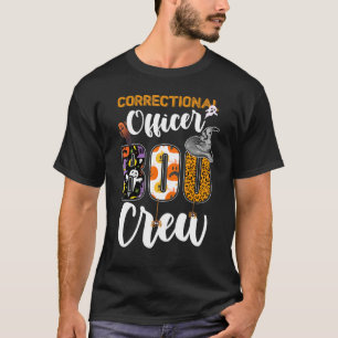 Camiseta Oficial de Correção Boo Crew Ghost Funny Hallowe