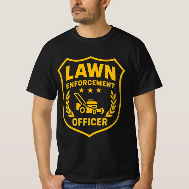Camiseta oficial de fiscalização de gramado (Frente)