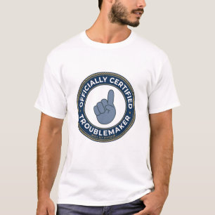 Camiseta Oficial de Insígnia de Criador de Problem