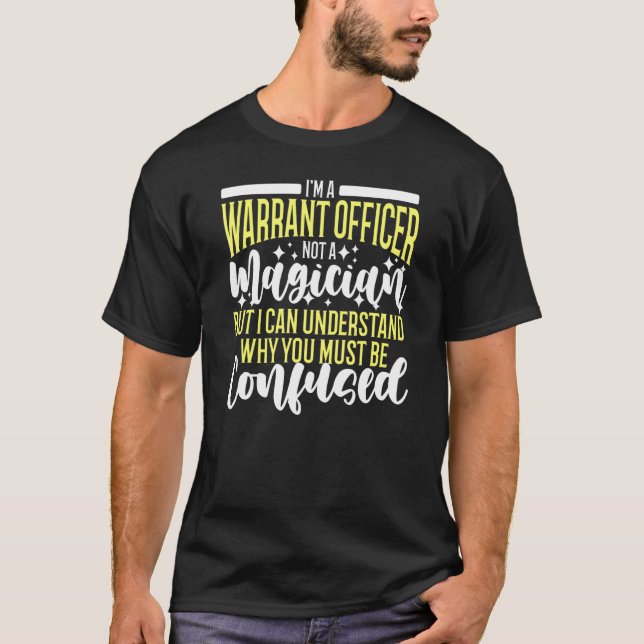 Camiseta Oficial De Mandados Não É Um Oficial De Mandados M (Frente)