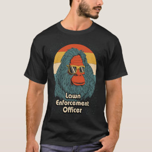 Camiseta Oficial de Polícia de Vovô Gardening Avfa