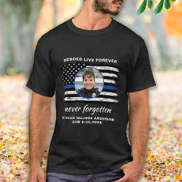 Camiseta Oficial de polícia falhou EOW Thin Blue Line