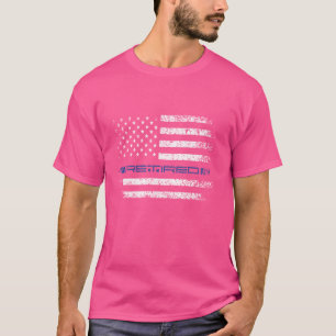 Camiseta Oficial de Polícia Thin Blue Line American Fla