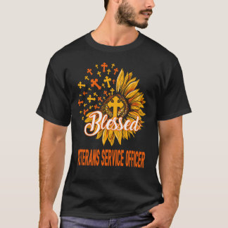 Camiseta Oficial de Serviço de Veteranos Abençoado