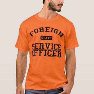 Camiseta Oficial de serviço estrangeiro - estado