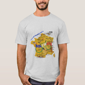 Camiseta Oficial de Tour de France o t-shirt de Bikeways