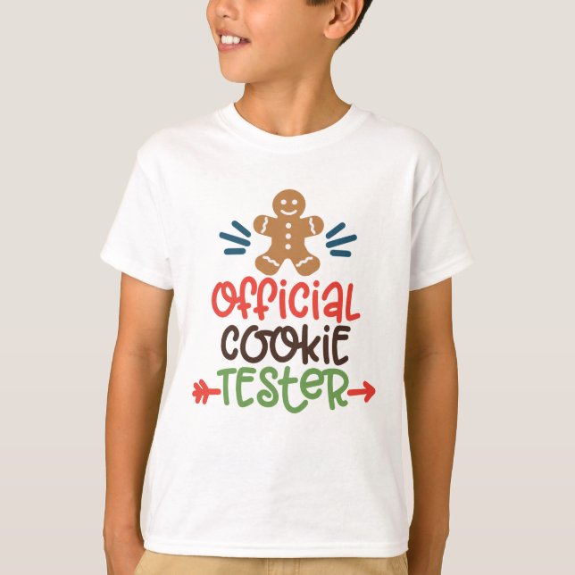 Camiseta Oficial do Cookie Tester (Frente)