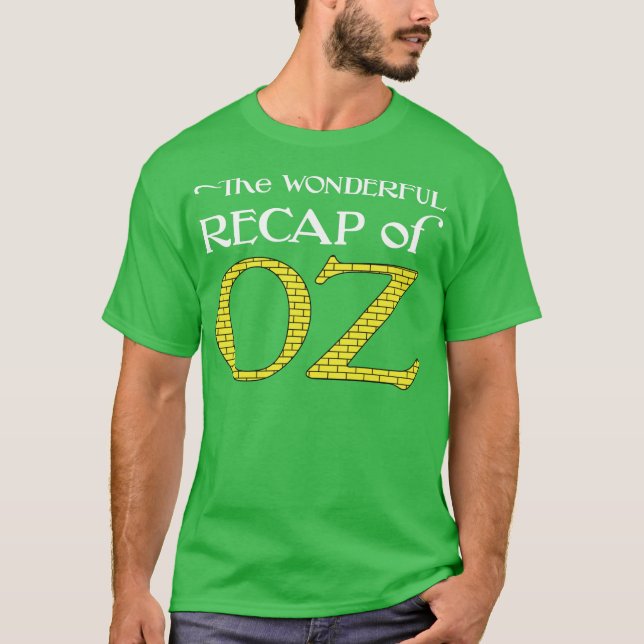 Camiseta Oficial do OzRecap (Frente)