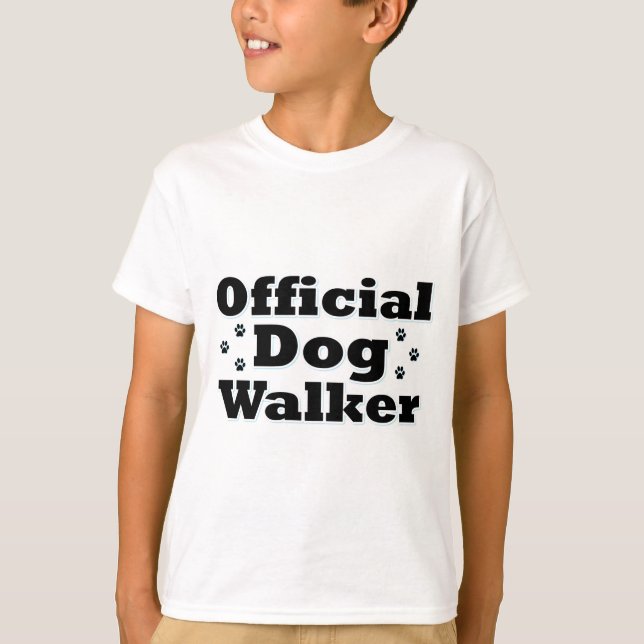 Camiseta Oficial Dog Walker (Frente)