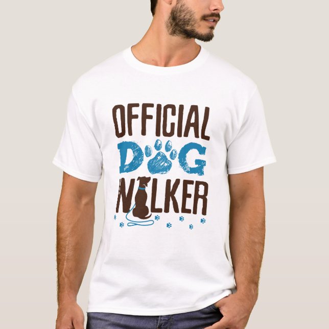 Camiseta Oficial Dog Walker (Frente)