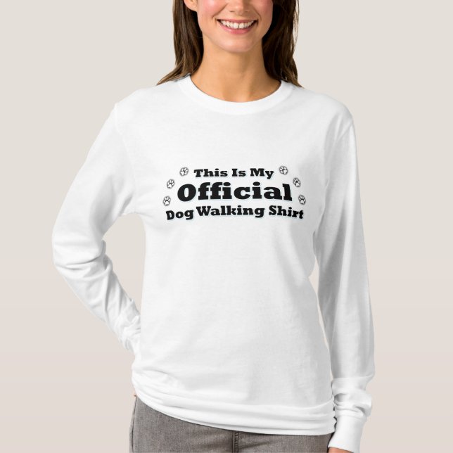 Camiseta Oficial Dog Walker (Frente)