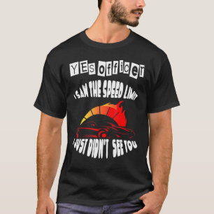 Camiseta Oficial Eu Vi A Corrida De Velocidade 4