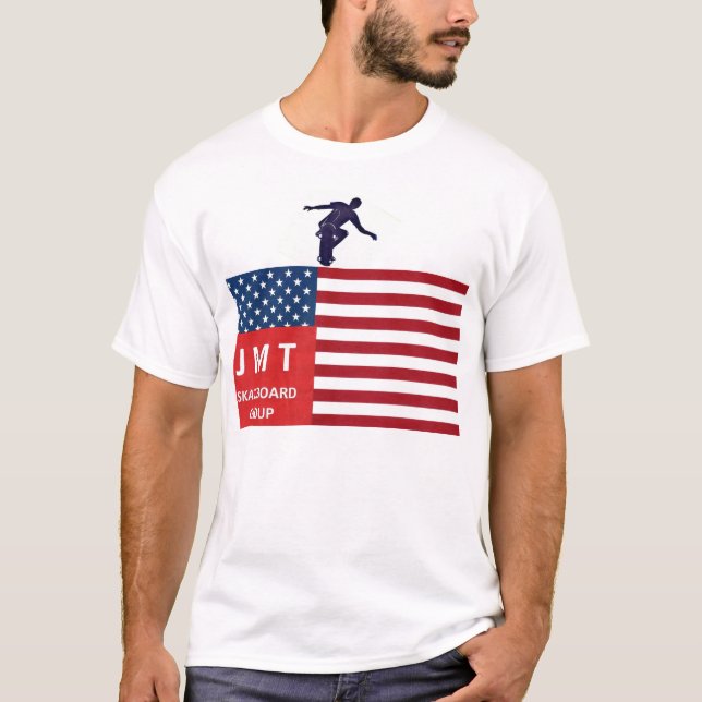 Camiseta Oficial JMT SKATEBOARD (Frente)