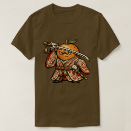 Camiseta Oficial Laranja — Samurai de Alta Patente da Fruta