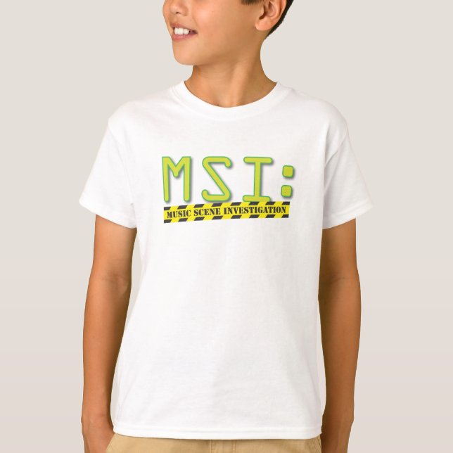 Camiseta Oficial MSI: O logotipo caçoa o T (Frente)
