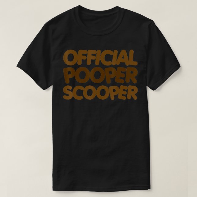 Camiseta Oficial Pooper Scooper (Frente do Design)