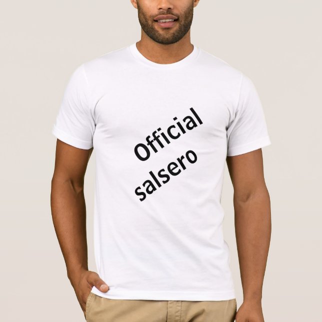 Camiseta  oficial salsero (Frente)