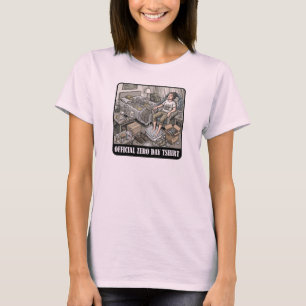 Camiseta Oficial Zero Day divertida cartoon
