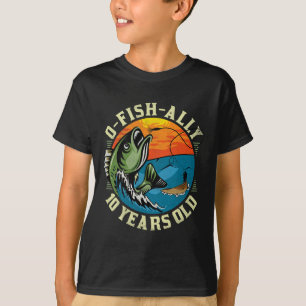 Camiseta Oficialmente 10 anos de idade