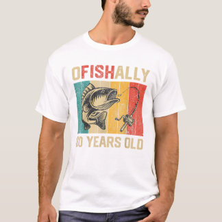 Camiseta Oficialmente 60 Anos de Idade Engraçado