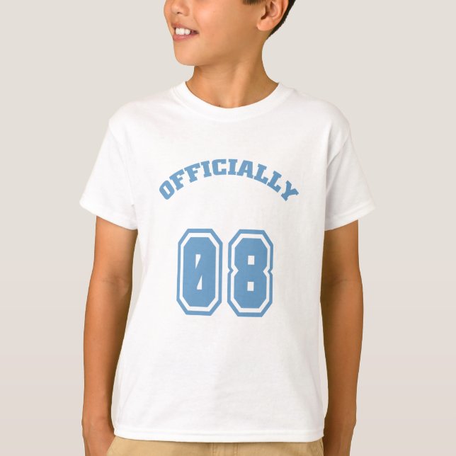 Camiseta Oficialmente 8 (Frente)