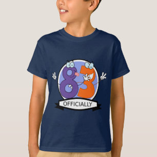 Camiseta Oficialmente 83 Banner de Aniversário.