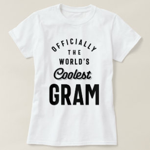 Camiseta Oficialmente, a avó mais legal do mundo - Present