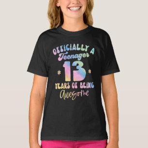 Camiseta Oficialmente Adolescente 13 Anos De 13 Incrível