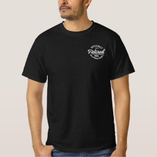Camiseta Oficialmente Aposentado 2026 Não É Mais Meu Proble
