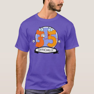 Camiseta Oficialmente bandeira de 35 aniversários