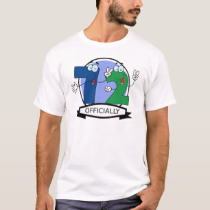 Camiseta Oficialmente bandeira de 72 aniversários