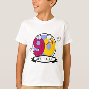 Camiseta Oficialmente bandeira de 90 aniversários