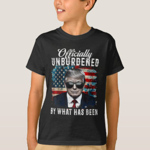 Camiseta Oficialmente Descarregado Pelo Que Foi Trump Victo